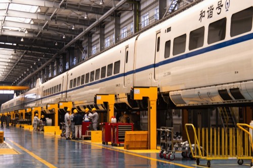 高桂兰 动车检修