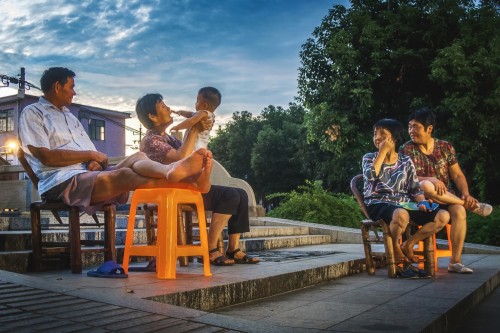 杨锡豪 乘凉乐事